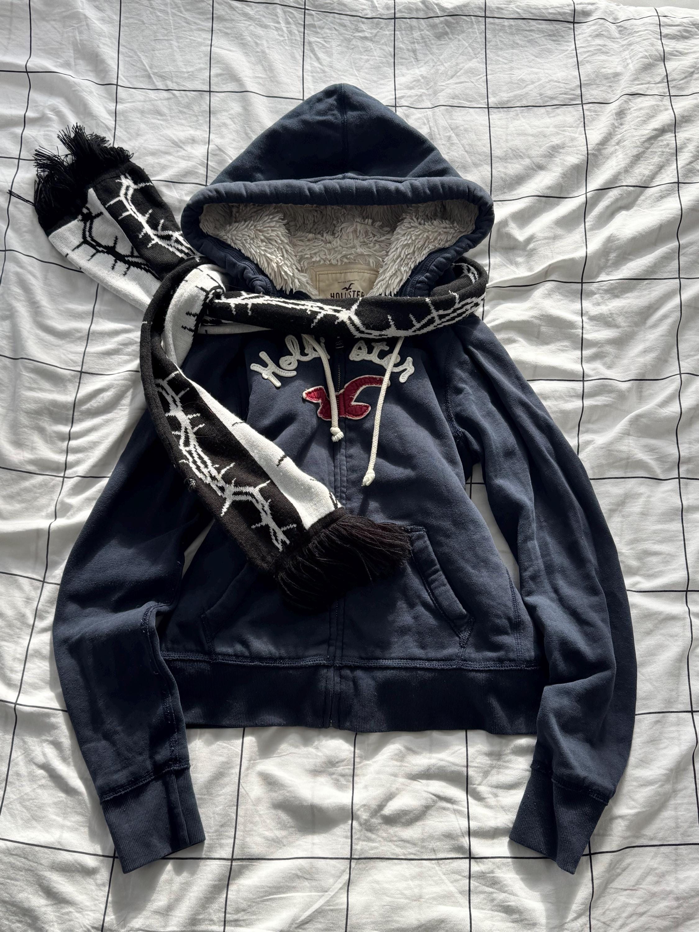 Fur Zip up Y2k - Etsy