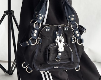 Vintage George Gina & lucy Y2k HandBag Emo Ggl Shoulder bag Gothic Avant Garde