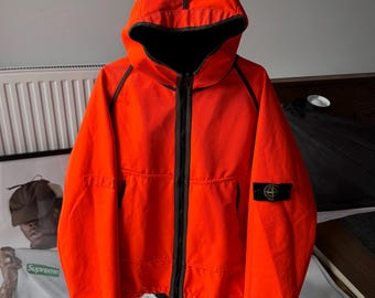 Archive Stone Island Fluorescent Reversible Jacket Vintage Made In Italy  AW05