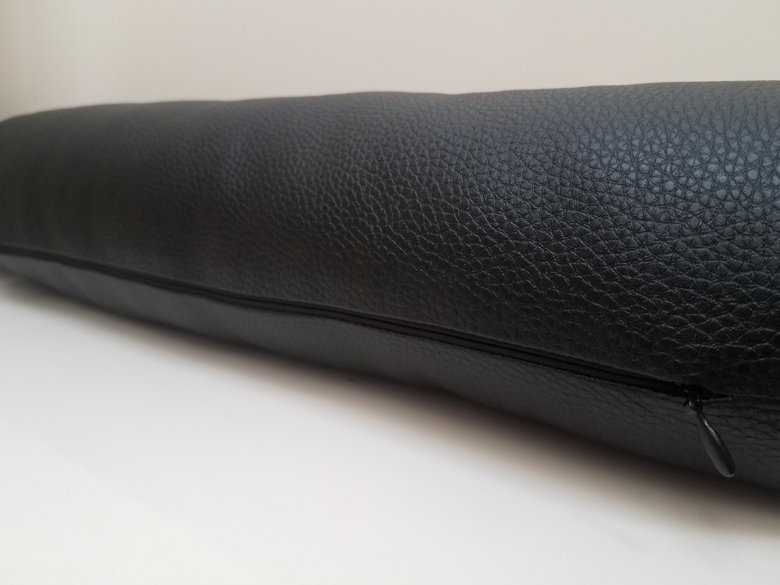 BLACK Bolster Pillow Cover. Bolster Pillowcases. Black Bolster Etsy
