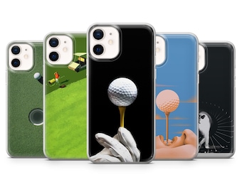 Golf Handyhülle | Reich Sportverein | Hülle für iPhone: 17Pro 16 15 14 13 SE Max Pro - Samsung Galaxy S25 - Google Pixel 10 | Weiß