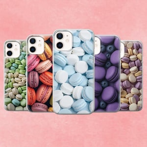 Macaron French Sandwich Phone Case, Delicate Cover for iPhone, Samsung, Pixel