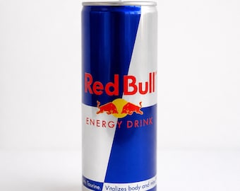 Red Bull Can Candle, Smells Like The Drink! Unique Red Bull Lover Gift, Drink-inspired Décor, Novelty Gift for Red Bull Fans!