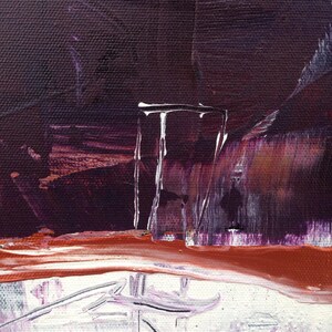 60x20 Inch Abstract Canvas Art. Abstract Canvas Painting. Large Wall ...