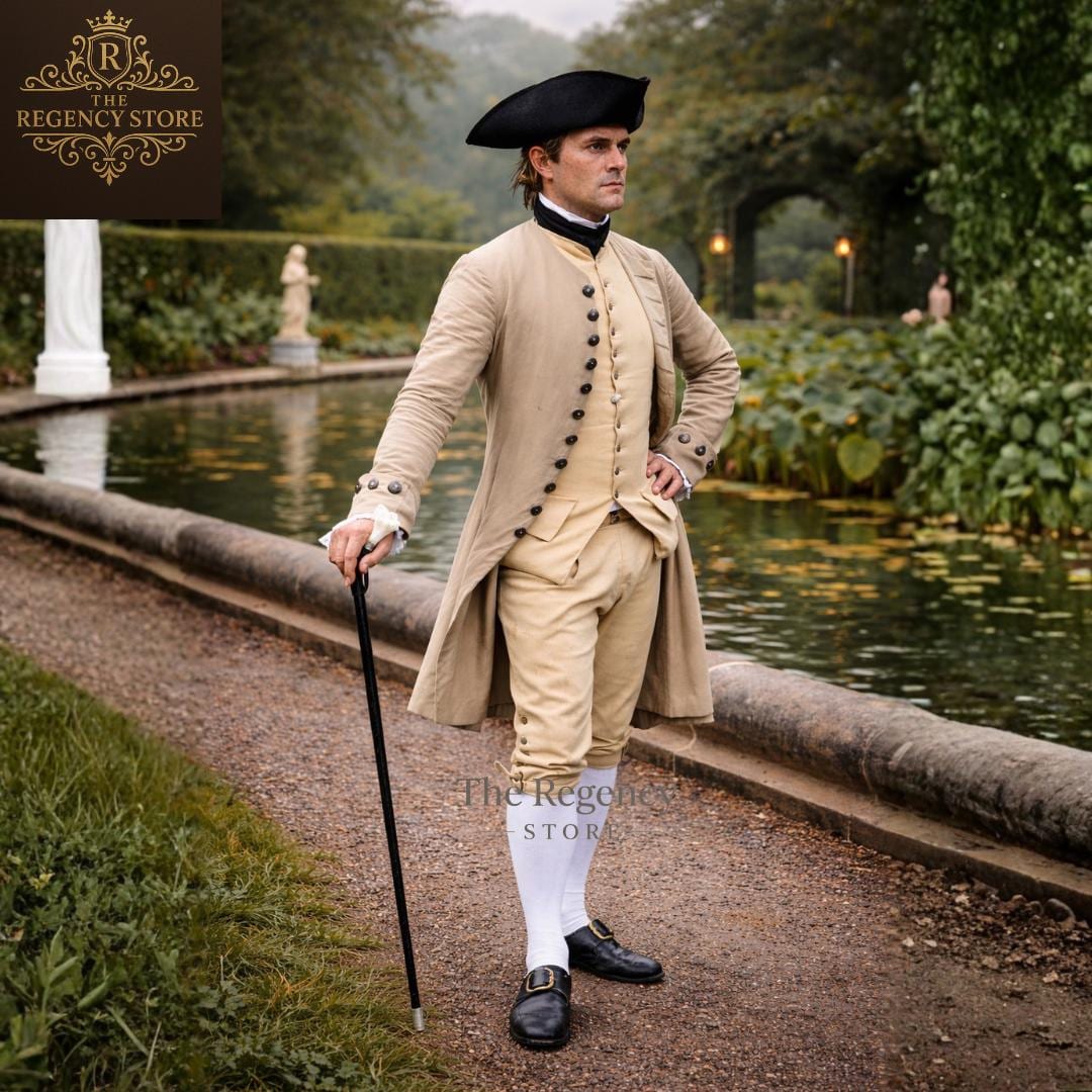 Men’s Regency Suit – Georgian Gentleman Tailcoat , Jane Austen Era ...