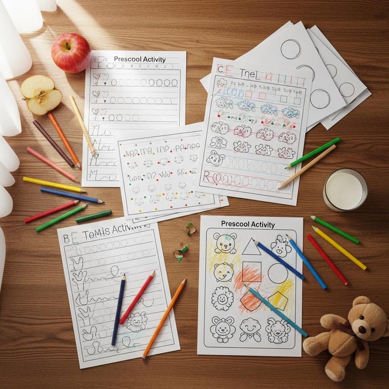 Spring Activities for Kids Printable | 50 Kindergarten Worksheets ...