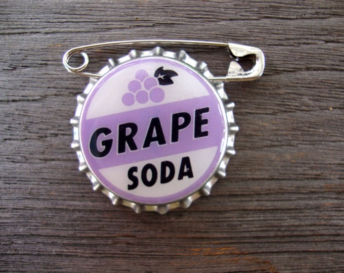 Ellie's Grape Soda Pin | Etsy