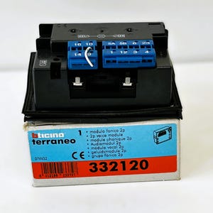 Bticino Terraneo 332120 Modulo Fonico 2p Sfera Classic 07VV32