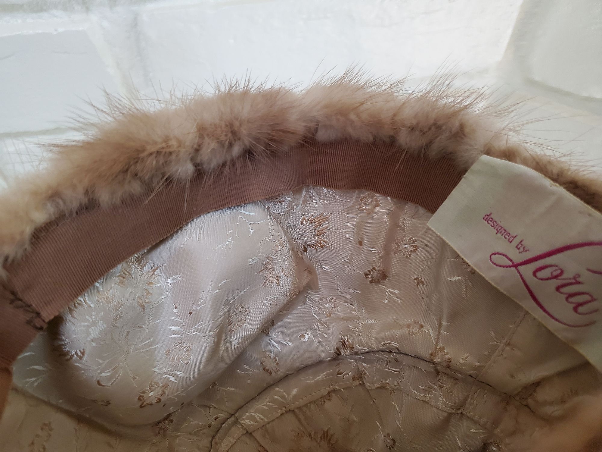Mink Hat Vintage WWII Mink Fur Russian Hat by Designer Lora Vintage Mink Fur Ladies Winter Hat Designed by Lora - Etsy main image 4