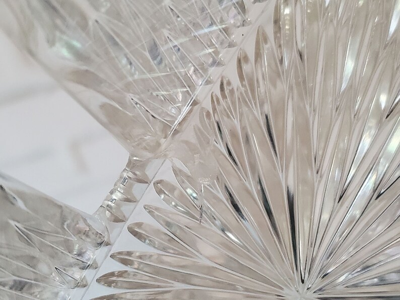 Vintage Clear Plastic Starburst Tissue Holder Kleenex Holder Etsy