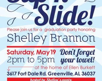 Slip N Slide Party Etsy