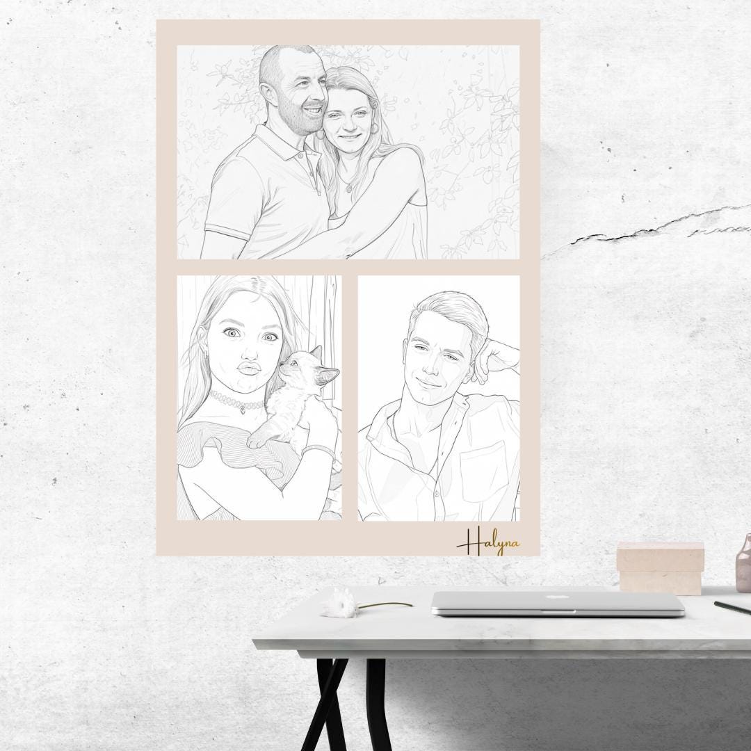 Personalized Family Poster – Your Photos in a Beautiful, Custom Layout ...