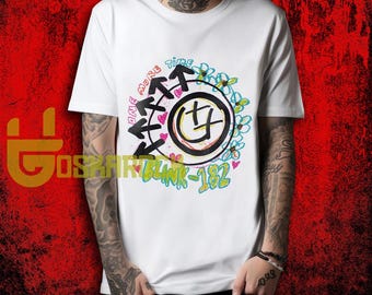 Koszulka Blink-182 – One More Time, koszulka zespołu retro punk rockowego z lat 90., koszulka unisex z muzyką