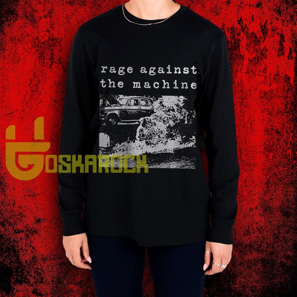 Rage Against Machine Self Immolation T-shirt – 90s Retro Rock