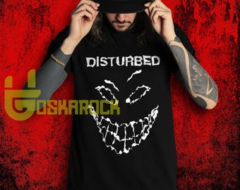 Camiseta Para Hombre Disturbed - Symbol - ROCK OFF