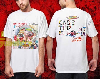Koszulka Cage the Elephant – Come a Little Closer, koszulka zespołu rockowego w stylu retro, koszulka unisex z muzyką