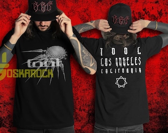 TOOL T Shirt - Los Angeles California, 90s Retro Rock Metal Band Shirt, Music Unisex T-Shirt
