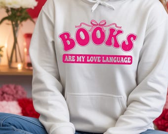 San Valentino, amante dei libri, Png, i libri sono il mio linguaggio dell'amore, Png, libresco, design a sublimazione retrò, amante dei libri, Varsity, Png