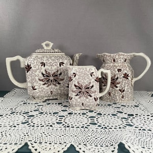 Pitcher Masons Ironstone - Etsy