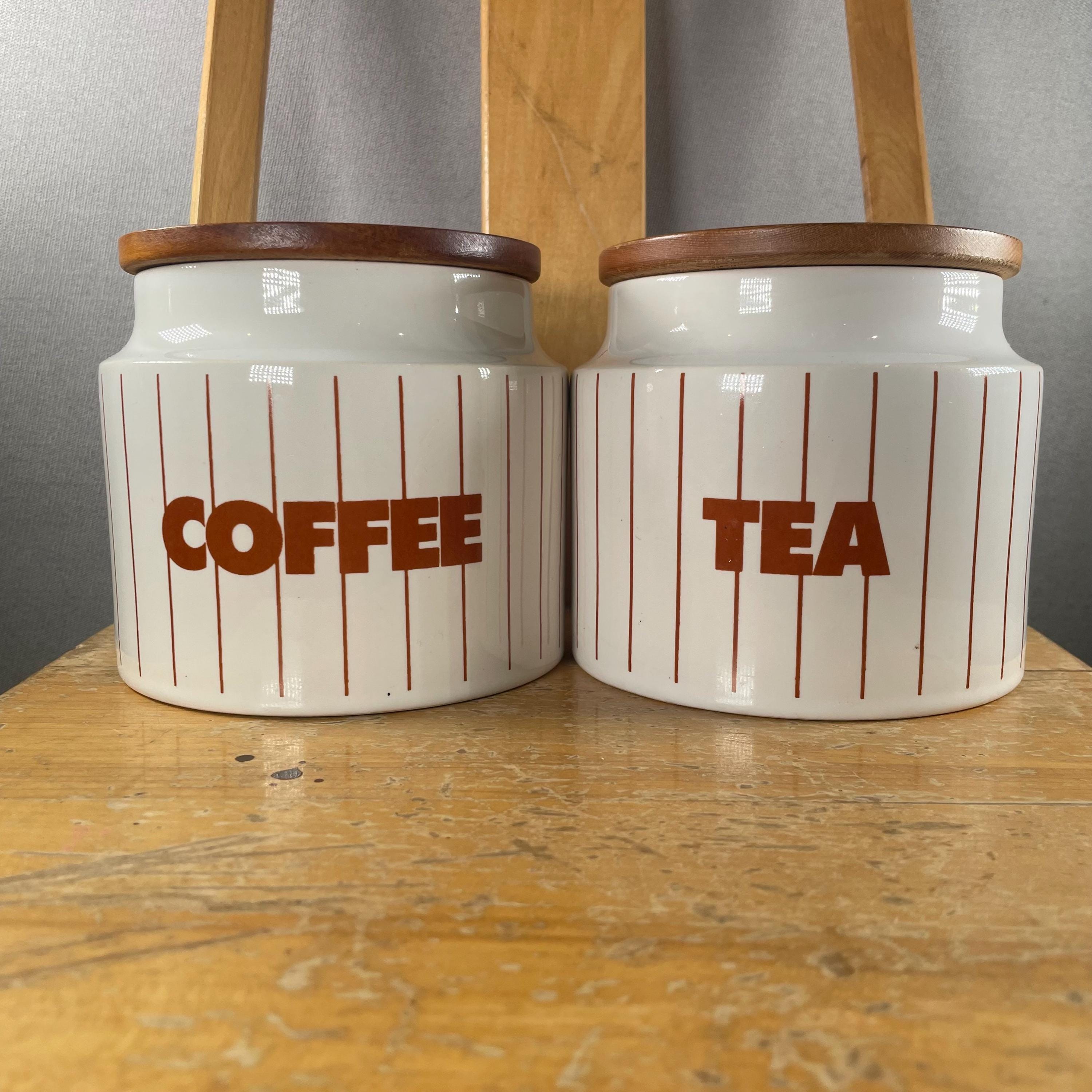 Vintage coffee canister tin - Etsy 日本