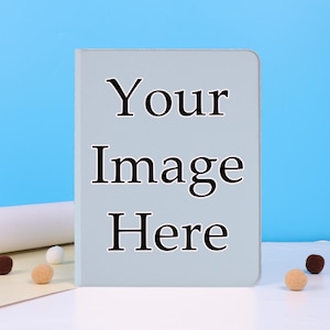 Custom Image New iPad Case With Pen Slot: A16,Air6/7,Mini6/7,Pro2024/2025 11" 13", Personalized Cover, Auto Wake/Sleep, Gift for Mom