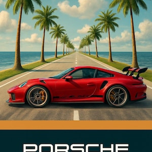 Rubinröd Porsche GT3RS