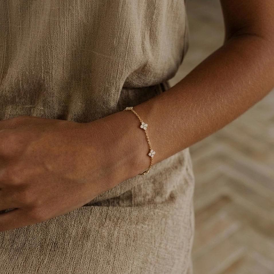 Clover van cleef bracelet - Etsy 日本