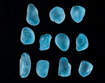 Natural Swiss Blue Topaz Raw Untreated Earth Mind Rough