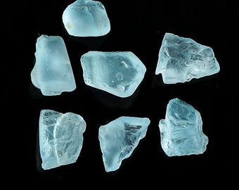 7-10 MM Natural Swiss Blue Topaz Raw Untreated 7-8 Pieces