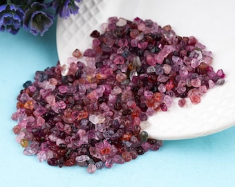 50 Pieces Lot AAA+ Grade Natural Multi Spinel Loose Gemstone Untreated Rough