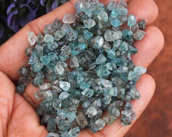 ブルージルコン原石ラフナゲット25個（8～15mm） - Etsy 日本
