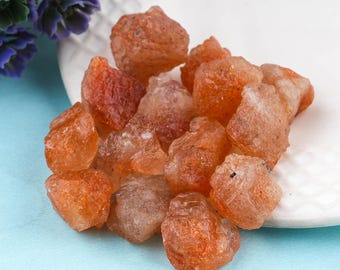 Natural Sunny Glitter Sunstone Loose Gemstone Rough 11x18-13x24 MM 5 Pcs