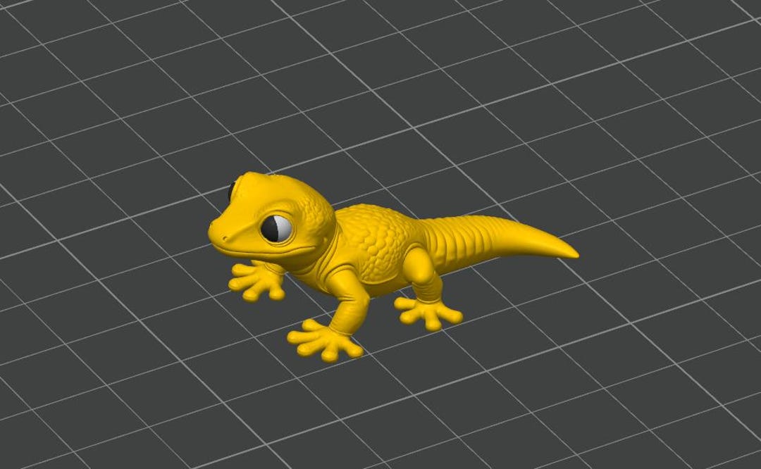 Cute Lizard 3D Model FOR 3D PRINTING – STL & 3MF Files - Etsy