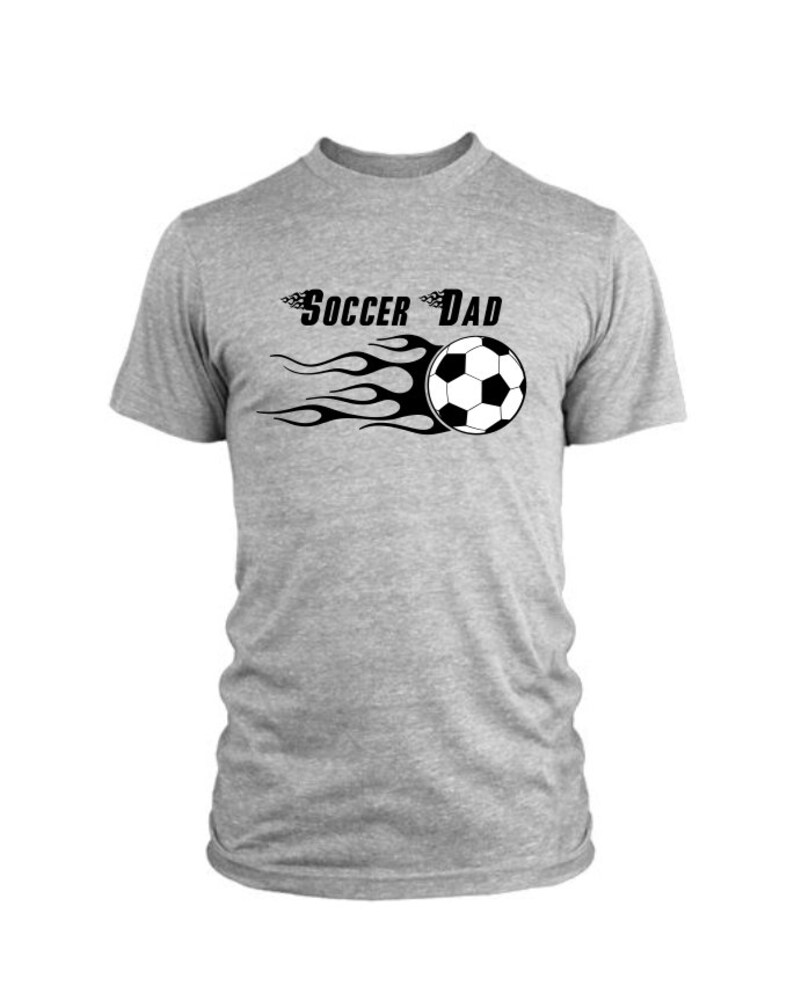 Soccer Dad Men Custom TShirt With Personalized Child's Etsy
