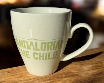 Star Wars The Mandalorian Ceramic Mug – Grogu The Child Design Official Disney Lucasfilm Collectible