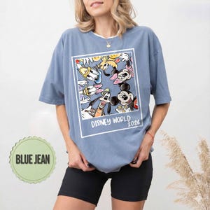 Vintage Disneyworld 2026 Comfort Colors Shirt, Retro WDW Family Tee, Disneyworld Matching Shirt, Disney Vacation Tee, Mickey And Friends Tee image 8
