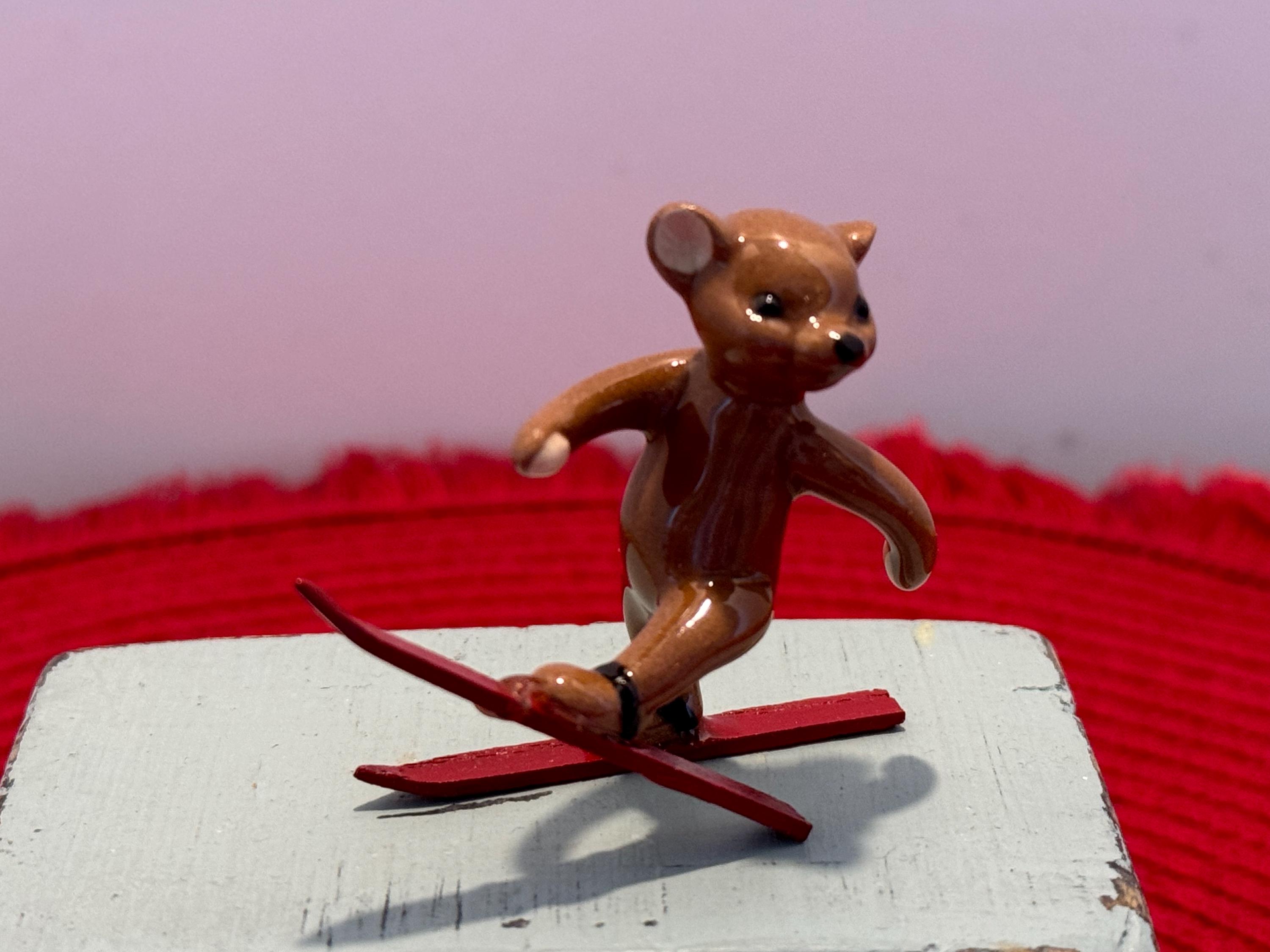 スキーベアー Hagen Renaker スキーベアー Hagen Renaker