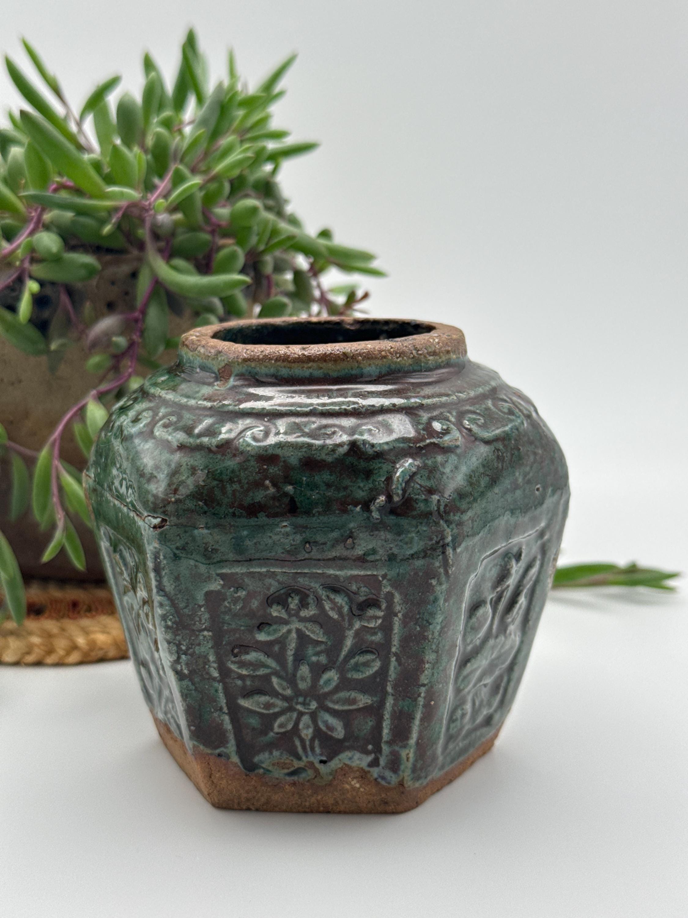 Antique Chinese Green Pottery - Etsy