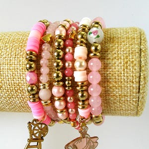 Aurora Inspired Bracelet Stack