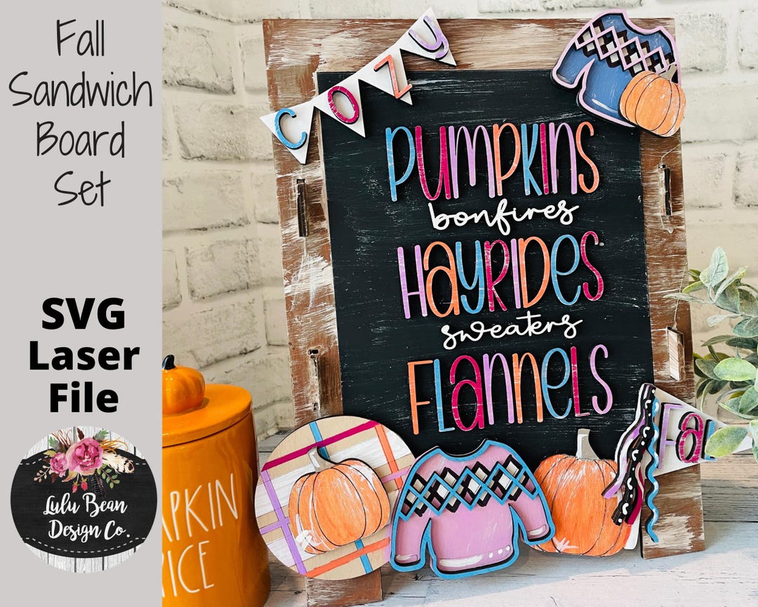 Pumpkin Patch Fall Sign - 10x24 Inch Rustic Cedar Wood Decor, Farmhouse Style Wall Art - View #4