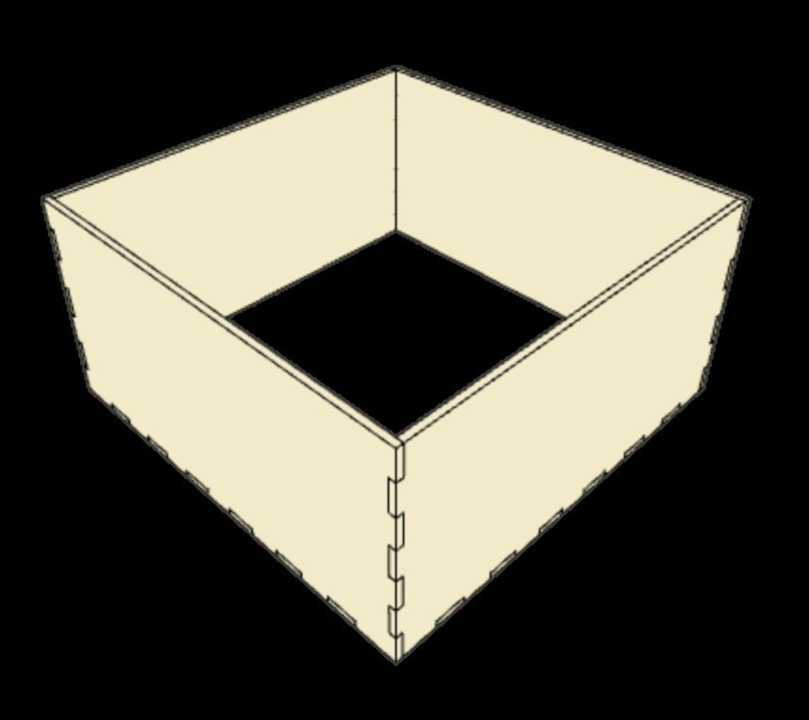 Christmas Tree Box Collar With Multiple Design Options Wooden Etsy