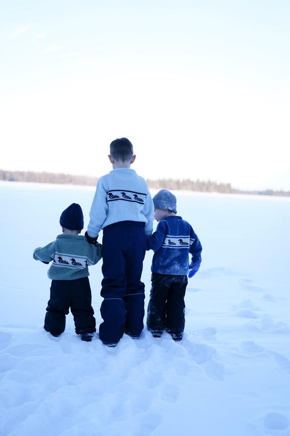 The Baby Loon Sweater Pattern - Kids Version