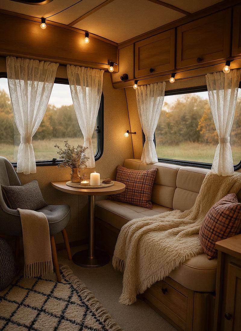 Small Rv Curtains RV Curtains for Camper Windows——2 Panels Set - Etsy