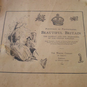 Art magazine 1894 Beautiful Britain weekly image 1