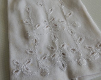 Gloves, Child size, White Cotton, Genuine Vintage