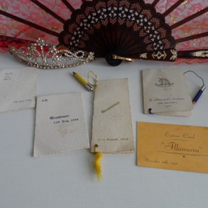 Tarjetas de baile: Varias Melbourne 1936