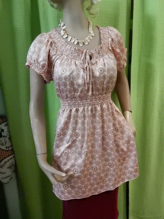 Blouse, Shirt, Mini Frock 1970s