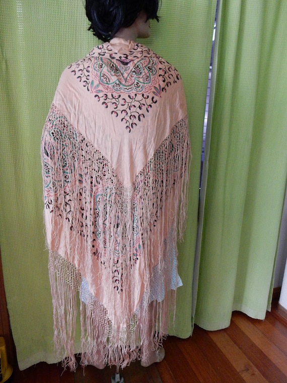 Evening Cape, 1920s, Silk, Perfect. Museum quality