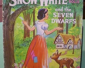 Snow White vintage Paper Doll Book