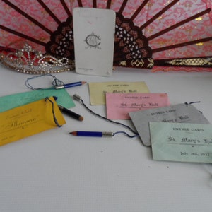 Baile - Tarjetas de entrada: Varias Melbourne 1937